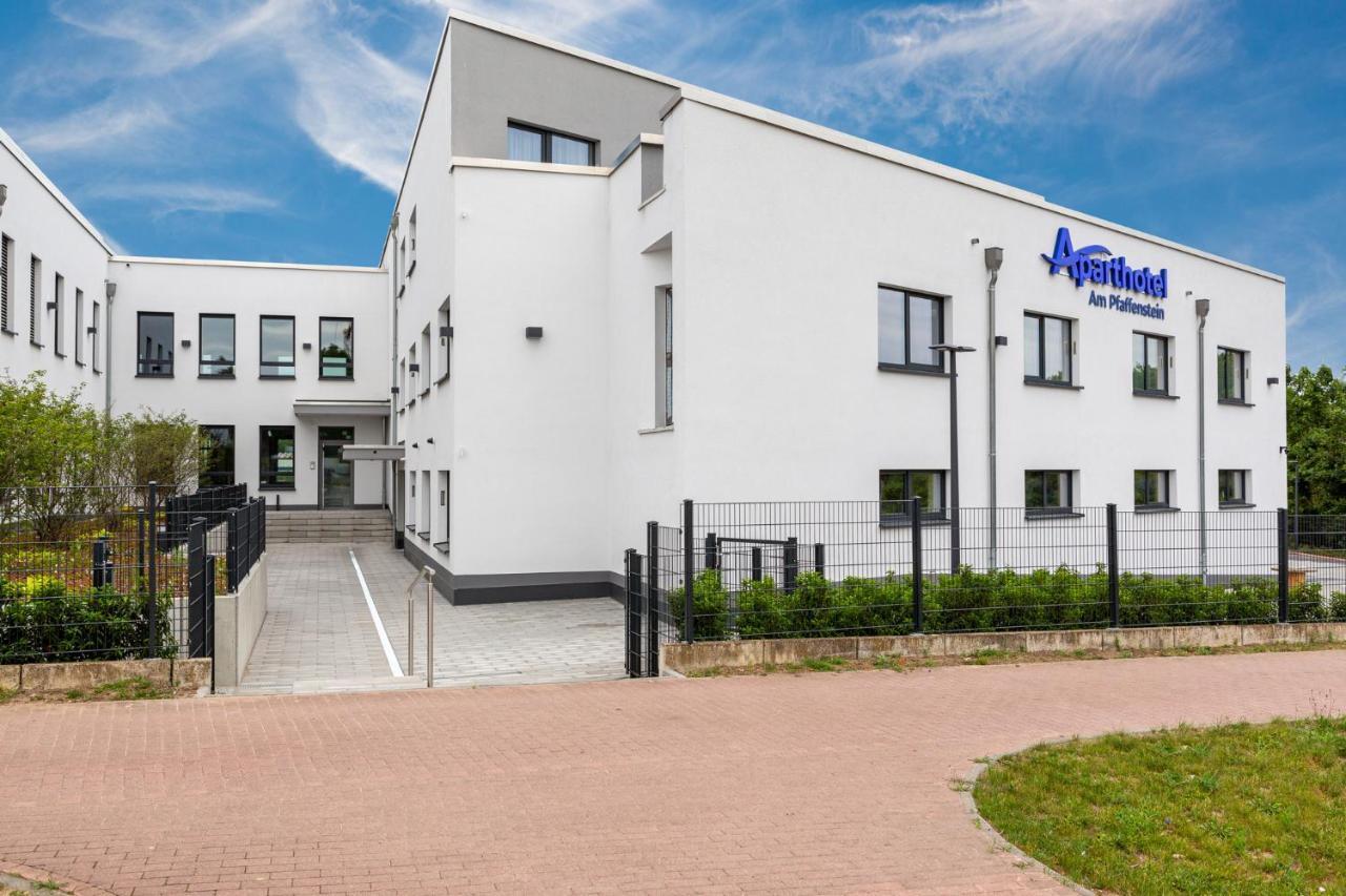 Aparthotel Am Pfaffenstein Klein-Winternheim Dış mekan fotoğraf