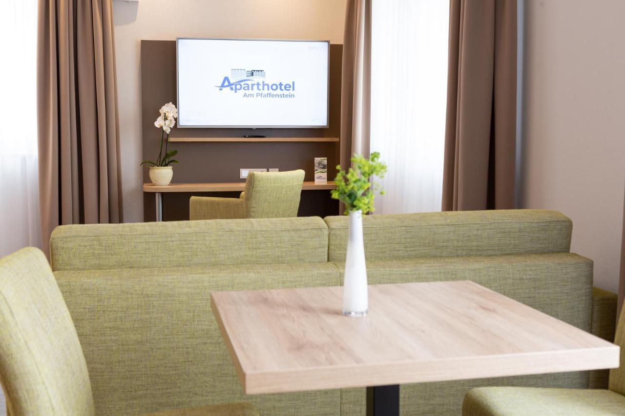 Aparthotel Am Pfaffenstein Klein-Winternheim Dış mekan fotoğraf