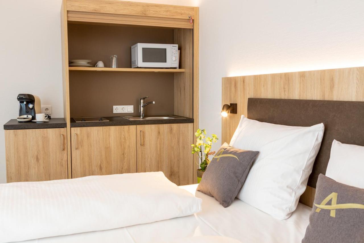 Aparthotel Am Pfaffenstein Klein-Winternheim Dış mekan fotoğraf