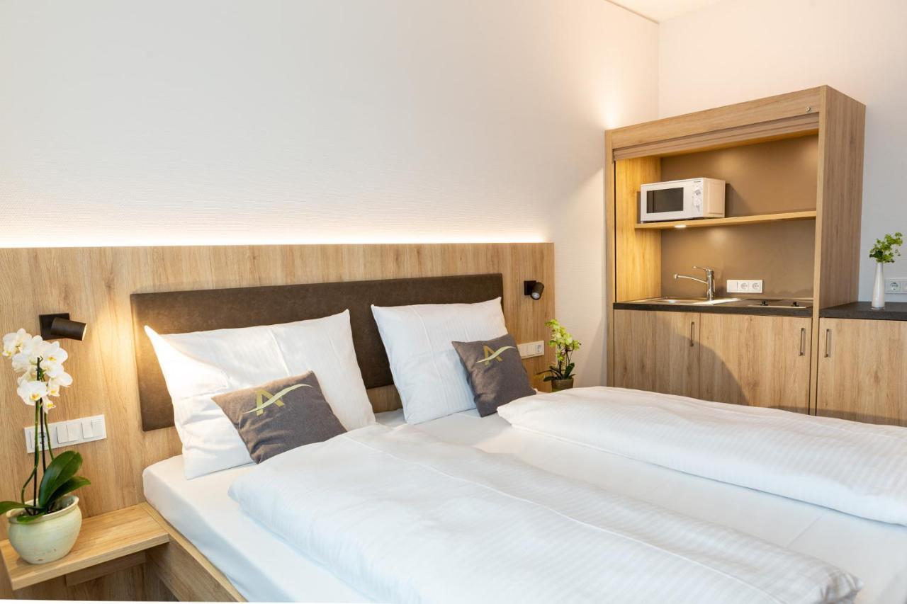 Aparthotel Am Pfaffenstein Klein-Winternheim Dış mekan fotoğraf