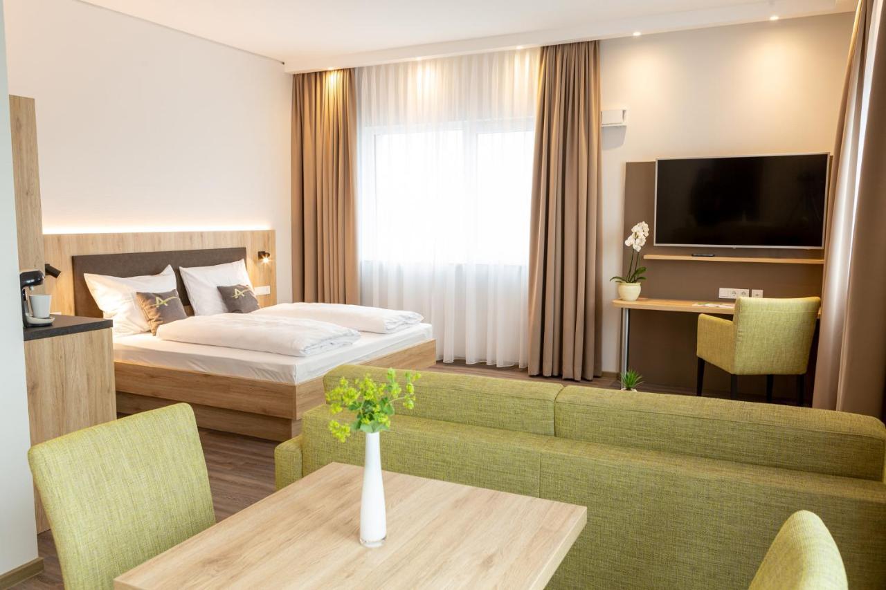 Aparthotel Am Pfaffenstein Klein-Winternheim Dış mekan fotoğraf